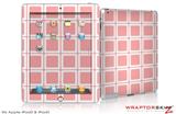 iPad Skin Squared Pink (fits iPad 2 through iPad 4)