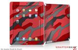 iPad Skin Camouflage Red (fits iPad 2 through iPad 4)