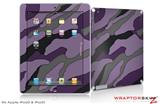 iPad Skin Camouflage Purple (fits iPad 2 through iPad 4)
