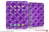 iPad Skin Wavey Purple (fits iPad 2 through iPad 4)