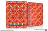 iPad Skin Wavey Red (fits iPad 2 through iPad 4)