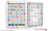 iPad Skin Kearas Peace Signs on White (fits iPad 2 through iPad 4)