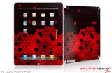 iPad Skin HEX Red (fits iPad 2 through iPad 4)