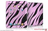 iPad Skin Zebra Skin Pink (fits iPad 2 through iPad 4)
