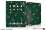 iPad Skin Anchors Away Hunter Green (fits iPad 2 through iPad 4)