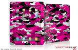 iPad Skin WraptorCamo Digital Camo Hot Pink (fits iPad 2 through iPad 4)