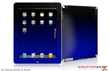 iPad Skin Smooth Fades Blue Black (fits iPad 2 through iPad 4)