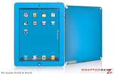iPad Skin Solid Color Blue Neon (fits iPad 2 through iPad 4)