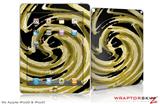 iPad Skin Alecias Swirl 02 Yellow (fits iPad 2 through iPad 4)