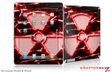 iPad Skin Radioactive Red (fits iPad 2 through iPad 4)