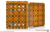 iPad Skin Halloween Skull and Bones (fits iPad 2 through iPad 4)