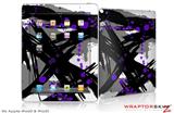 iPad Skin Abstract 02 Purple (fits iPad 2 through iPad 4)