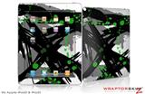 iPad Skin Abstract 02 Green (fits iPad 2 through iPad 4)