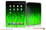 iPad Skin Fire Green (fits iPad 2 through iPad 4)