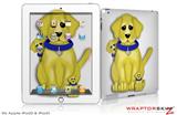 iPad Skin Puppy Dogs on White (fits iPad 2 through iPad 4)