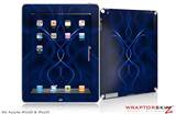 iPad Skin Abstract 01 Blue (fits iPad 2 through iPad 4)