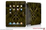 iPad Skin Abstract 01 Yellow (fits iPad 2 through iPad 4)