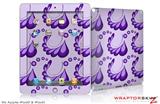 iPad Skin Petals Purple (fits iPad 2 through iPad 4)