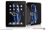 iPad Skin 2010 Camaro RS Blue (fits iPad 2 through iPad 4)