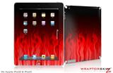 iPad Skin Fire Red (fits iPad 2 through iPad 4)