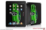 iPad Skin 2010 Camaro RS Green (fits iPad 2 through iPad 4)