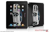 iPad Skin 2010 Camaro RS White (fits iPad 2 through iPad 4)