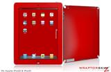 iPad Skin Solids Collection Red (fits iPad 2 through iPad 4)