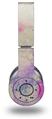 WraptorSkinz Skin Decal Wrap compatible with Original Beats Wireless Headphones Pastel Abstract Pink and Blue Skin Only (HEADPHONES NOT INCLUDED)