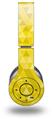 WraptorSkinz Skin Decal Wrap compatible with Original Beats Wireless Headphones Triangle Mosaic Yellow Skin Only (HEADPHONES NOT INCLUDED)
