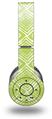 WraptorSkinz Skin Decal Wrap compatible with Original Beats Wireless Headphones Wavey Sage Green Skin Only (HEADPHONES NOT INCLUDED)