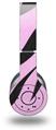 WraptorSkinz Skin Decal Wrap compatible with Original Beats Wireless Headphones Zebra Skin Pink Skin Only (HEADPHONES NOT INCLUDED)