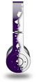 WraptorSkinz Skin Decal Wrap compatible with Original Beats Wireless Headphones Ripped Colors Purple White Skin Only (HEADPHONES NOT INCLUDED)