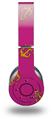 WraptorSkinz Skin Decal Wrap compatible with Original Beats Wireless Headphones Anchors Away Fuschia Hot Pink Skin Only (HEADPHONES NOT INCLUDED)