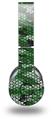 WraptorSkinz Skin Decal Wrap compatible with Original Beats Wireless Headphones HEX Mesh Camo 01 Green Skin Only (HEADPHONES NOT INCLUDED)