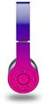 WraptorSkinz Skin Decal Wrap compatible with Original Beats Wireless Headphones Smooth Fades Hot Pink Blue Skin Only (HEADPHONES NOT INCLUDED)