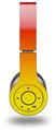 WraptorSkinz Skin Decal Wrap compatible with Original Beats Wireless Headphones Smooth Fades Yellow Red Skin Only (HEADPHONES NOT INCLUDED)