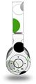 WraptorSkinz Skin Decal Wrap compatible with Original Beats Wireless Headphones Lots of Dots Green on White Skin Only (HEADPHONES NOT INCLUDED)