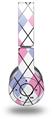 WraptorSkinz Skin Decal Wrap compatible with Original Beats Wireless Headphones Argyle Pink and Blue Skin Only (HEADPHONES NOT INCLUDED)