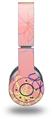 WraptorSkinz Skin Decal Wrap compatible with Original Beats Wireless Headphones Kearas Flowers on Pink Skin Only (HEADPHONES NOT INCLUDED)