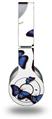 WraptorSkinz Skin Decal Wrap compatible with Original Beats Wireless Headphones Butterflies Blue Skin Only (HEADPHONES NOT INCLUDED)