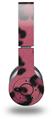 WraptorSkinz Skin Decal Wrap compatible with Original Beats Wireless Headphones Leopard Skin Pink Skin Only (HEADPHONES NOT INCLUDED)