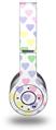 WraptorSkinz Skin Decal Wrap compatible with Original Beats Wireless Headphones Pastel Hearts on White Skin Only (HEADPHONES NOT INCLUDED)