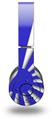 WraptorSkinz Skin Decal Wrap compatible with Original Beats Wireless Headphones Rising Sun Japanese Flag Blue Skin Only (HEADPHONES NOT INCLUDED)