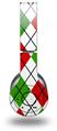 WraptorSkinz Skin Decal Wrap compatible with Original Beats Wireless Headphones Argyle Red and Green Skin Only (HEADPHONES NOT INCLUDED)
