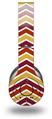 WraptorSkinz Skin Decal Wrap compatible with Original Beats Wireless Headphones Zig Zag Yellow Burgundy Orange Skin Only (HEADPHONES NOT INCLUDED)