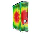 Tie Dye Decal Style Skin for XBOX 360 Slim Vertical