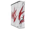 WraptorSkinz WZ on White Decal Style Skin for XBOX 360 Slim Vertical