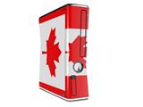 Canadian Canada Flag Decal Style Skin for XBOX 360 Slim Vertical