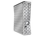 Diamond Plate Metal Decal Style Skin for XBOX 360 Slim Vertical