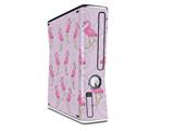 Flamingos on Pink Decal Style Skin for XBOX 360 Slim Vertical